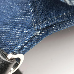 Secondhand Miu Miu My Miu Blue Denim 5BF068 shoulderbag | stylenewstar