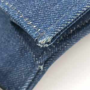 Secondhand Miu Miu My Miu Blue Denim 5BF068 shoulderbag | stylenewstar