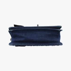 Secondhand Miu Miu My Miu Blue Denim 5BF068 shoulderbag | stylenewstar