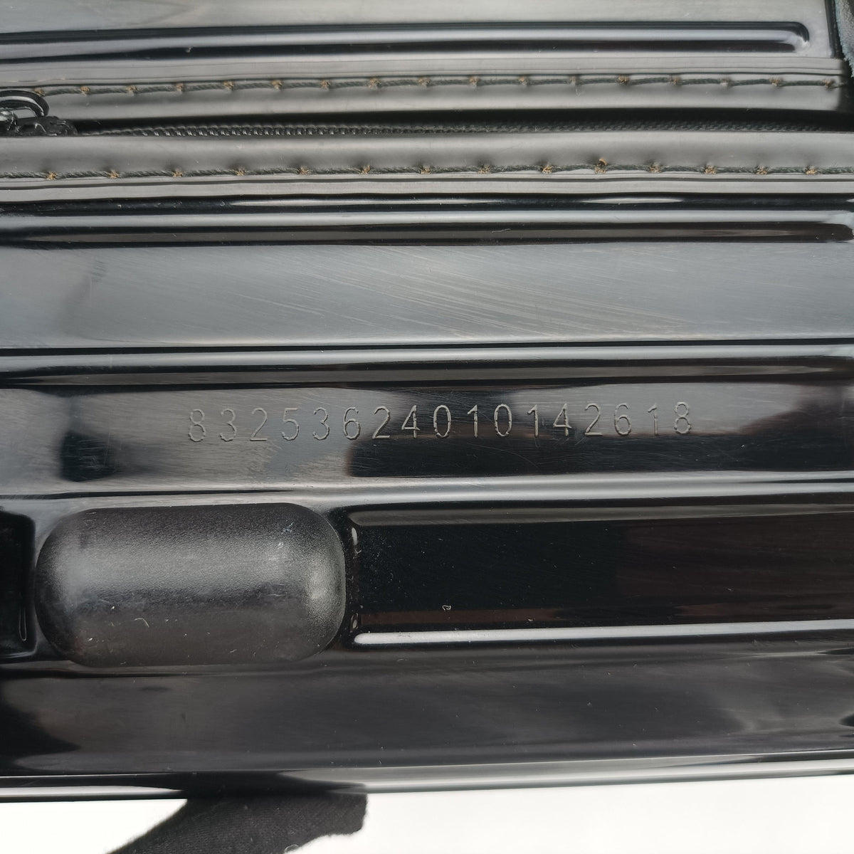 Pre-owned RIMOWA TOPAS Black aluminum  suitcase | stylenewstar