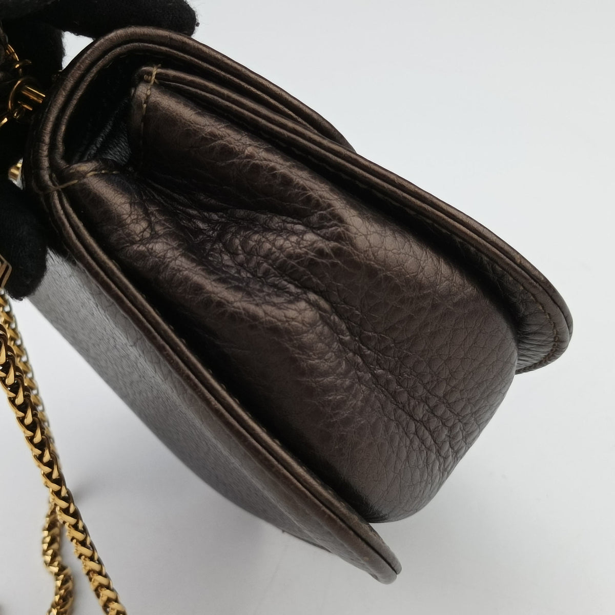 Pre-owned Gucci Bamboo Brown leather 269969 shoulderbag | stylenewstar