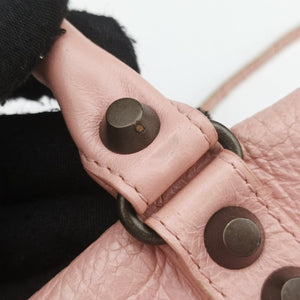 Pre-owned Balenciaga Mini Twiggy Pink lambskin  shoulderbag | stylenewstar