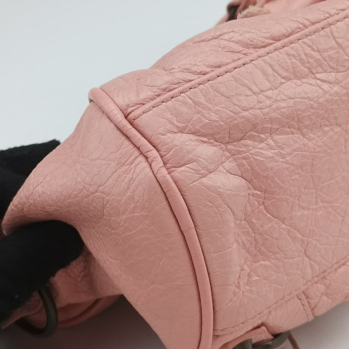 Pre-owned Balenciaga Mini Twiggy Pink lambskin  shoulderbag | stylenewstar