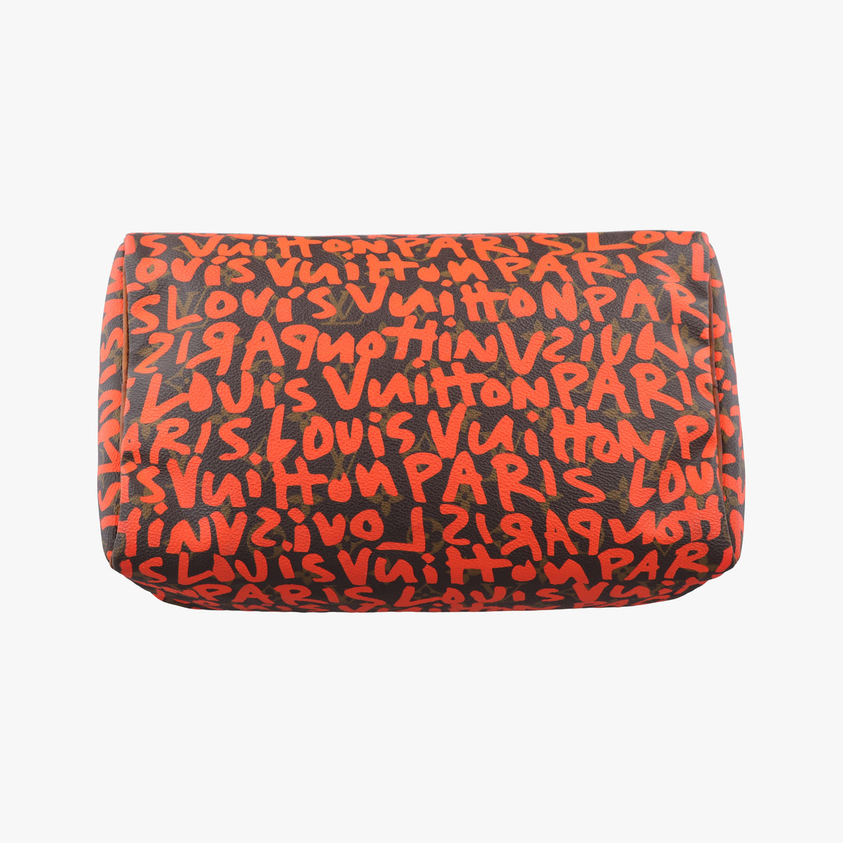 Pre-owned Louis Vuitton Speedy 30 Brown×ORANGE Monogram Graffiti M93705 handbag | stylenewstar