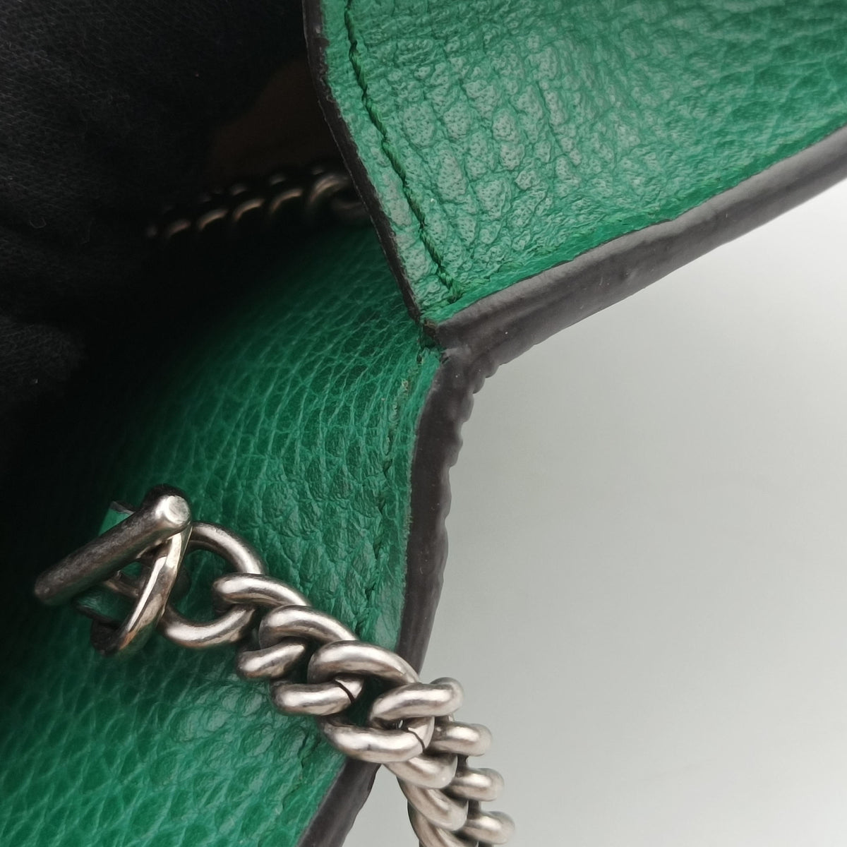 Secondhand Gucci Dionysus Green Leather 476432 shoulderbag | stylenewstar