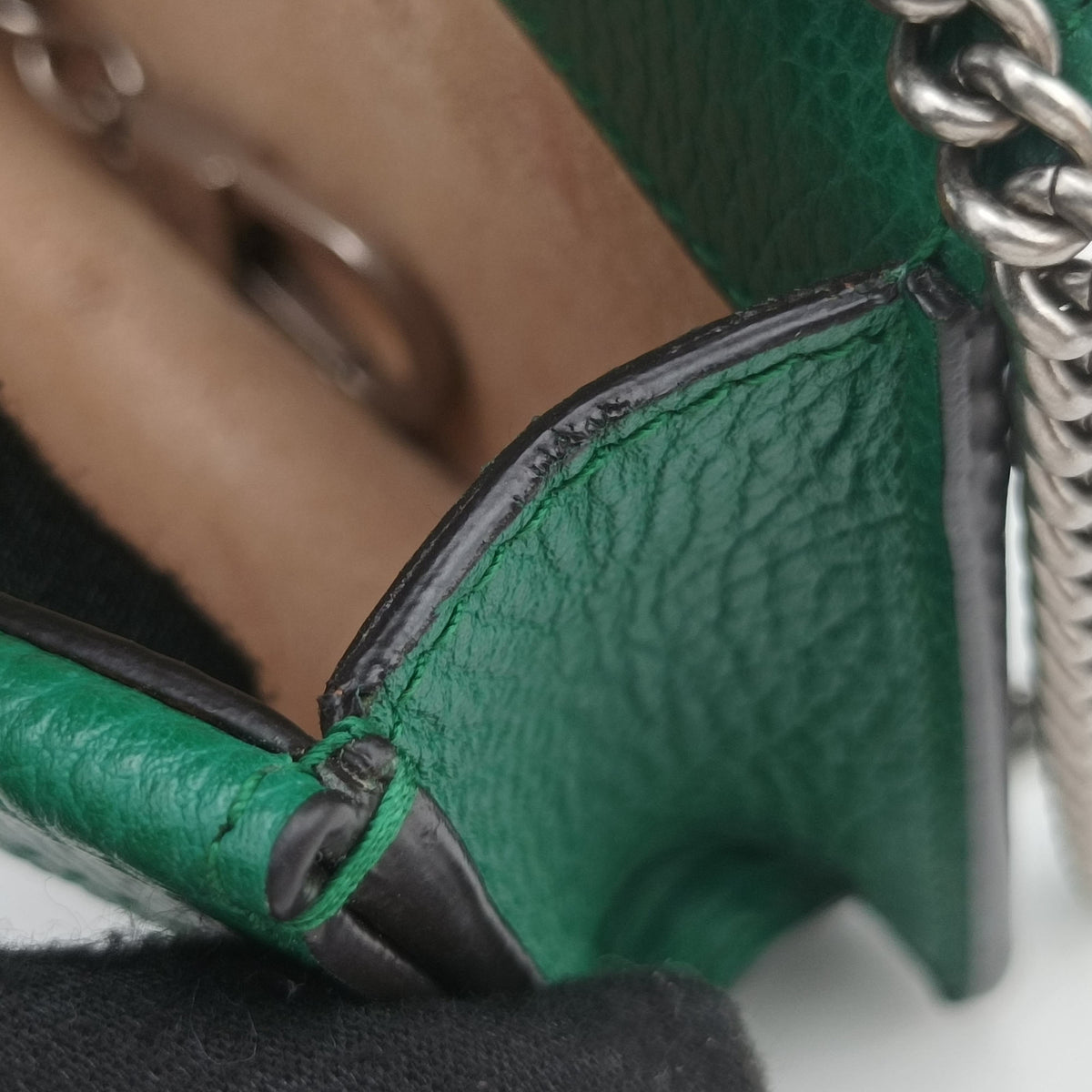 Secondhand Gucci Dionysus Green Leather 476432 shoulderbag | stylenewstar