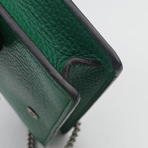 Secondhand Gucci Dionysus Green Leather 476432 shoulderbag | stylenewstar