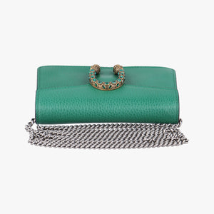 Secondhand Gucci Dionysus Green Leather 476432 shoulderbag | stylenewstar