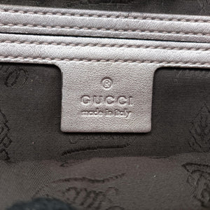 Pre-owned Gucci GG Imprime Golden PVC-coated canvas 233269 bum bag/waist bag | stylenewstar