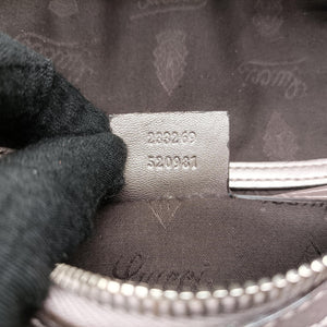 Pre-owned Gucci GG Imprime Golden PVC-coated canvas 233269 bum bag/waist bag | stylenewstar