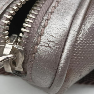 Pre-owned Gucci GG Imprime Golden PVC-coated canvas 233269 bum bag/waist bag | stylenewstar