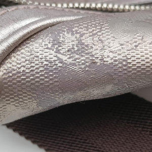 Pre-owned Gucci GG Imprime Golden PVC-coated canvas 233269 bum bag/waist bag | stylenewstar