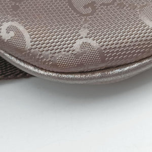 Pre-owned Gucci GG Imprime Golden PVC-coated canvas 233269 bum bag/waist bag | stylenewstar