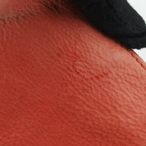 Pre-owned Fendi Mamma Baguette Orange Leather 8BR638 shoulderbag | stylenewstar