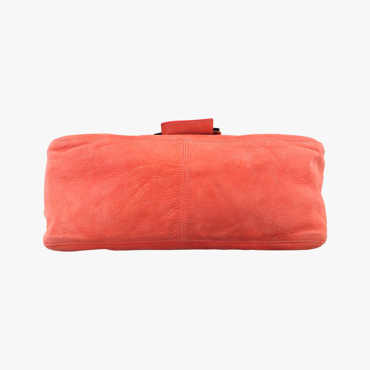 Pre-owned Fendi Mamma Baguette Orange Leather 8BR638 shoulderbag | stylenewstar
