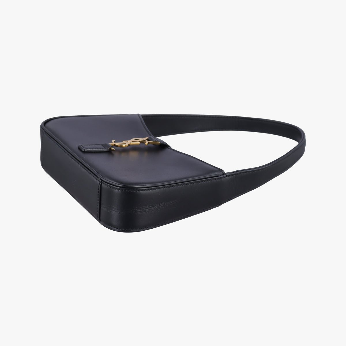 Secondhand Yves Saint Laurent LE 5 a 7 Hobo Black Leather 710318 handbag | stylenewstar