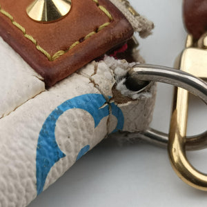 Pre-owned Louis Vuitton Pochette Accessoires white Monogram Multicolor M92649 shoulderbag | stylenewstar