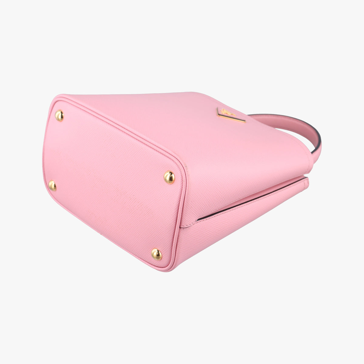 Pre-owned Prada Pannier Pink SAFFIANO Leather 1BA212 shoulderbag | stylenewstar