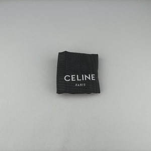 Pre-owned Celine Besace 16 Small Green Leather W-SL-2 shoulderbag | stylenewstar