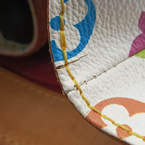 Vintage Louis Vuitton AUDRA white Monogram Multicolor M40047 handbag | stylenewstar