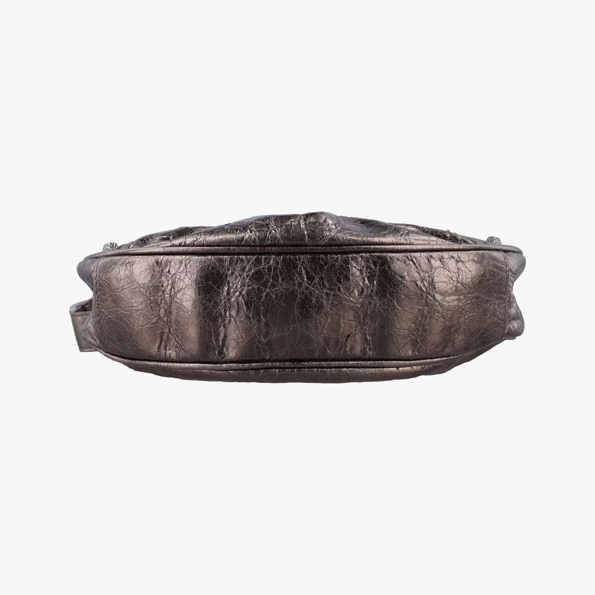Pre-owned Balenciaga Le Cagole Silver lambskin  shoulderbag | stylenewstar