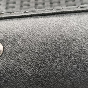 Pre-owned Christian Dior Soft Lady Dior Intrecciato Tote Black lambskin  shoulderbag | stylenewstar