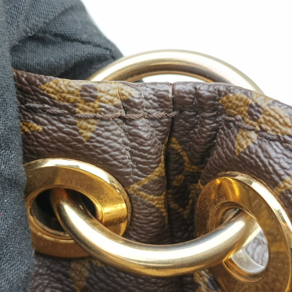 Pre-owned Louis Vuitton Artsy MM Brown Monogram canvas M40249 handbag | stylenewstar