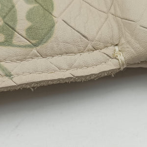 Pre-owned Bottega Veneta Intrecciato butterfly White x Multicolour lambskin  shoulderbag | stylenewstar