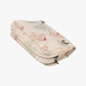 Pre-owned Bottega Veneta Intrecciato butterfly White x Multicolour lambskin  shoulderbag | stylenewstar