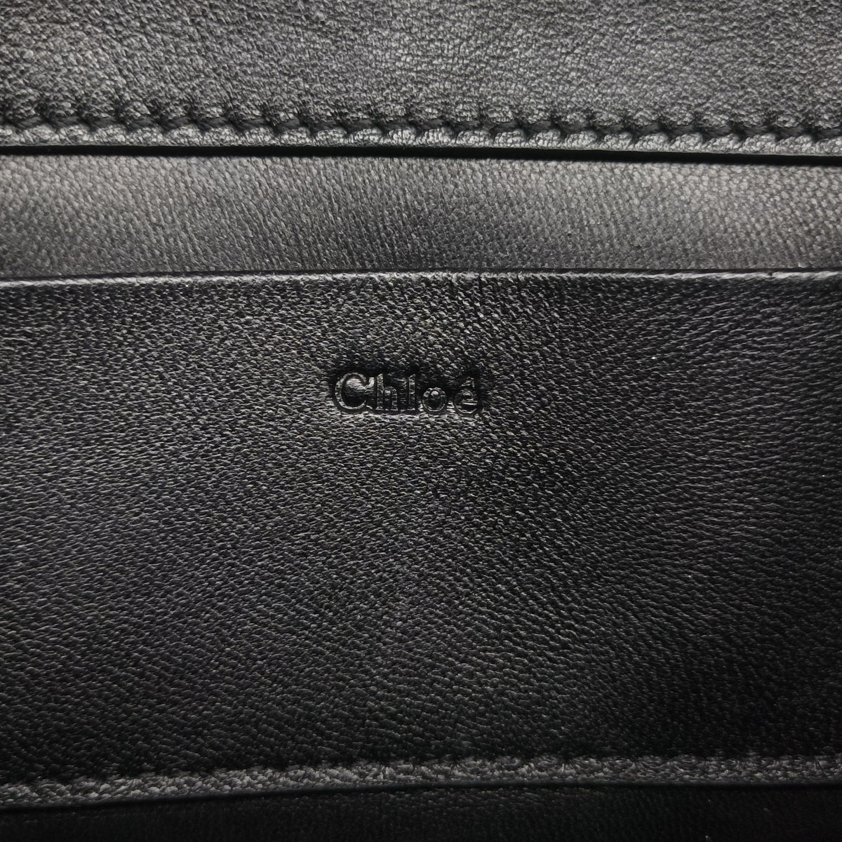 Pre-owned Chloe Nile Minaudiere Black Leather  shoulderbag | stylenewstar