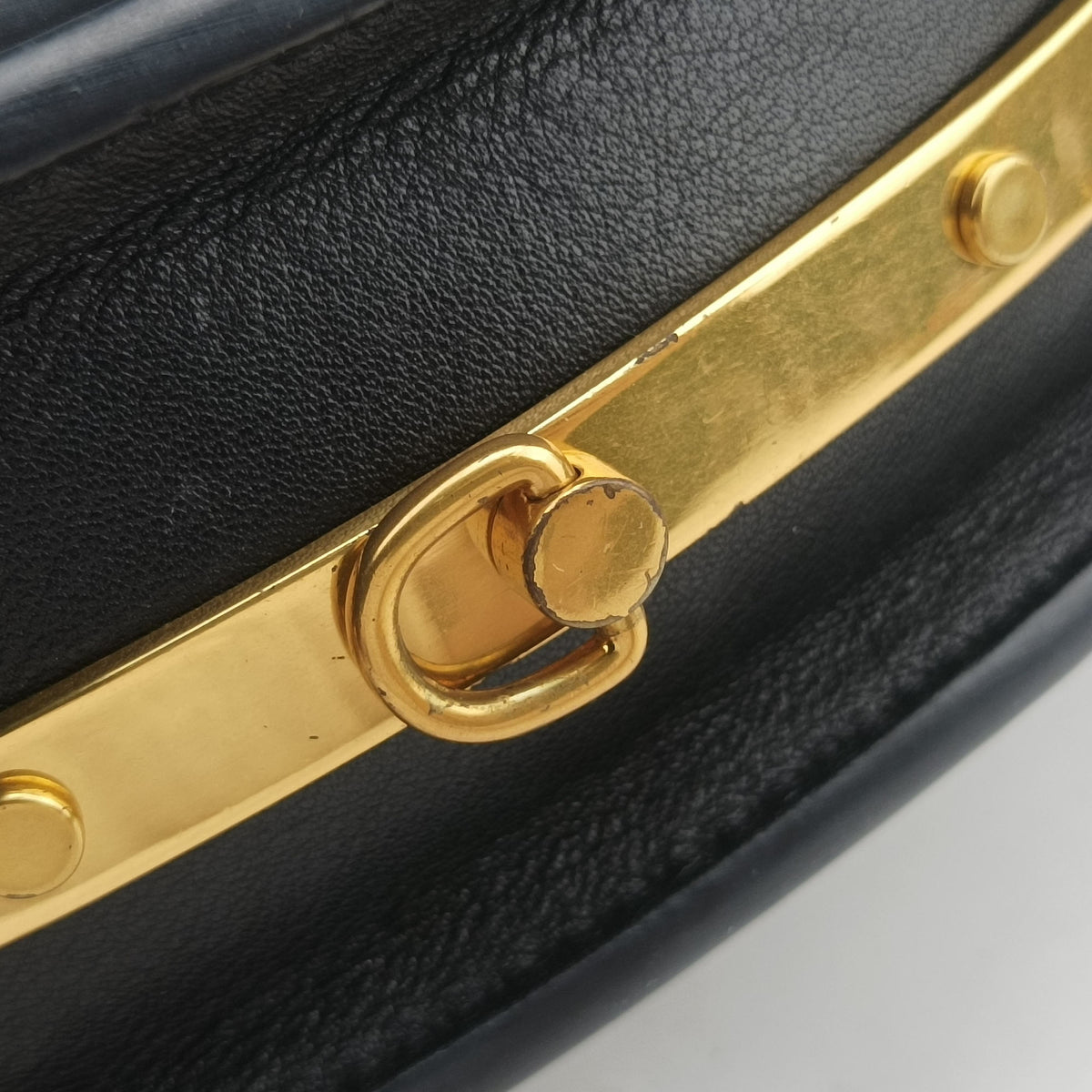 Pre-owned Chloe Nile Minaudiere Black Leather  shoulderbag | stylenewstar