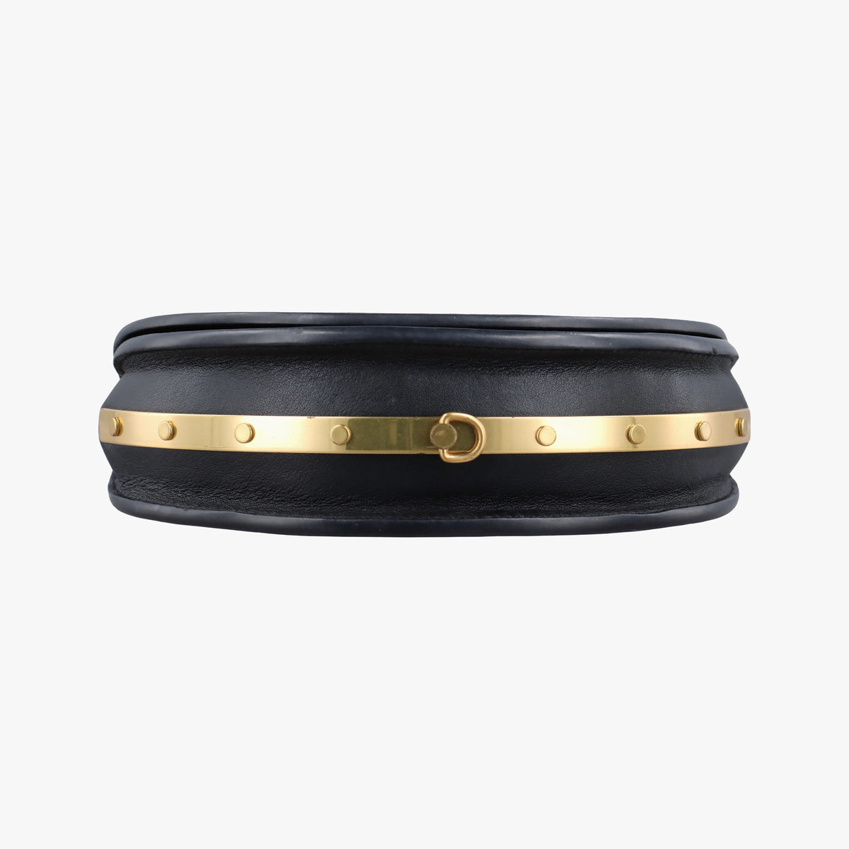 Pre-owned Chloe Nile Minaudiere Black Leather  shoulderbag | stylenewstar