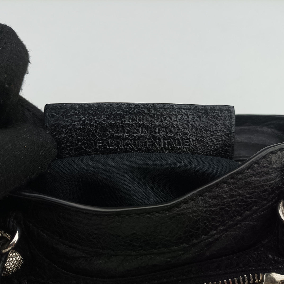 Vintage Balenciaga Giant Mini City Balck lambskin  shoulderbag | stylenewstar