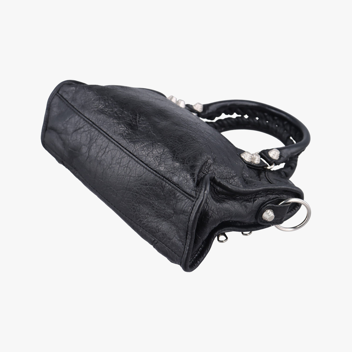 Vintage Balenciaga Giant Mini City Balck lambskin  shoulderbag | stylenewstar