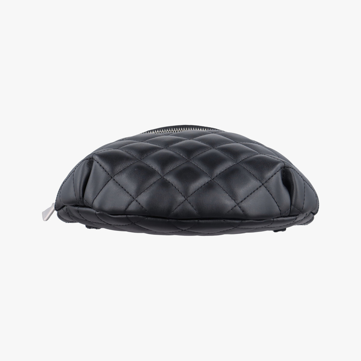 Pre-owned Chanel Uniform Black Leather  bum bag/waist bag | stylenewstar