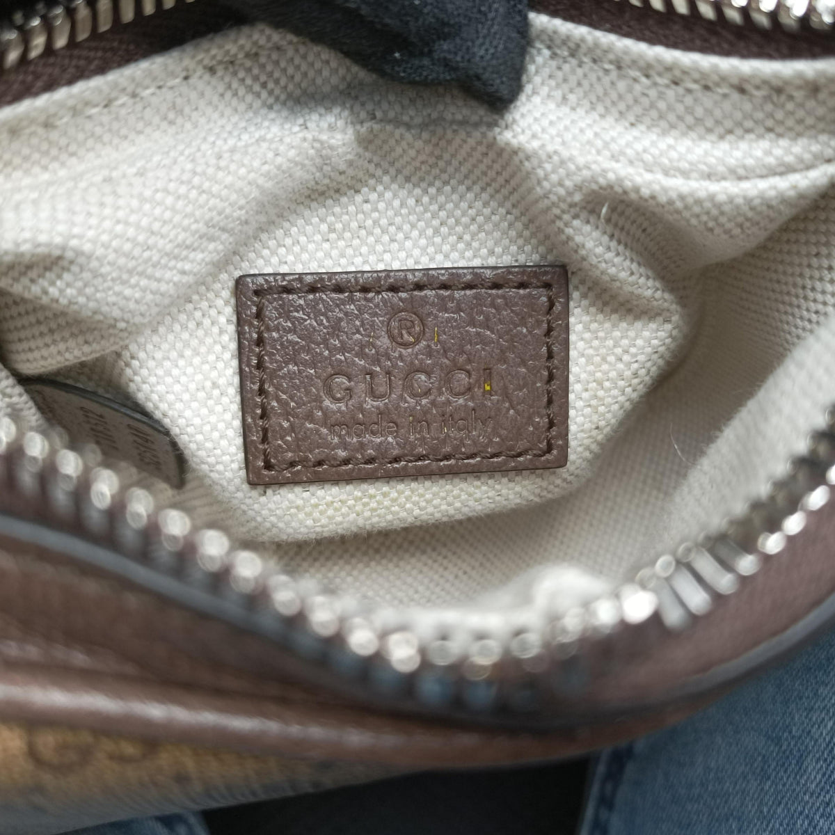 Pre-owned Gucci GG Attache Mini Brown PVC coated canvas 718512 shoulderbag | stylenewstar