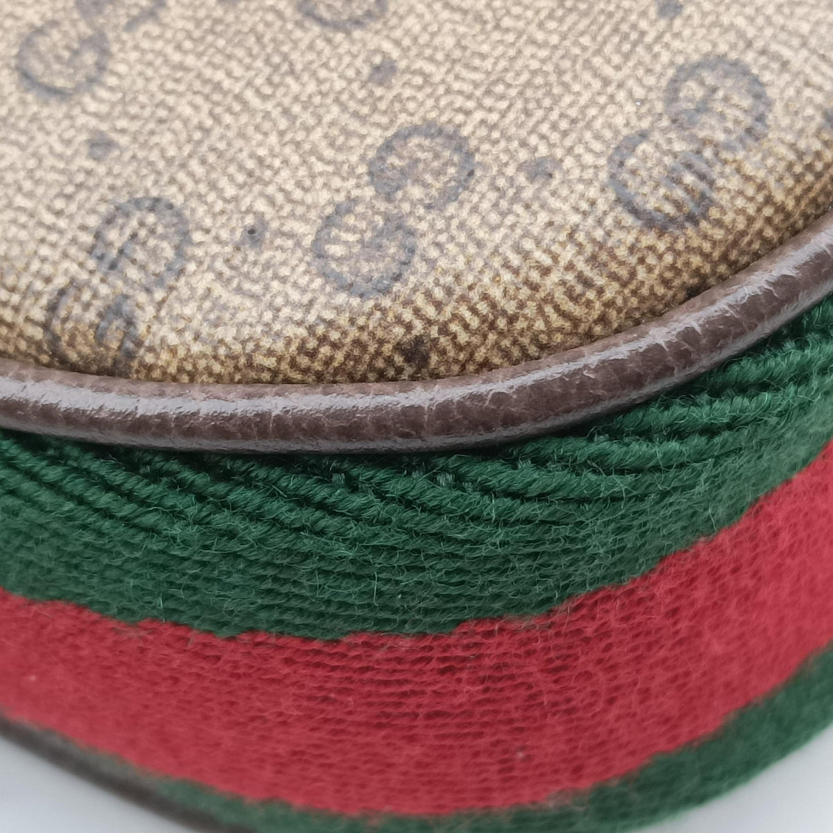 Pre-owned Gucci GG Attache Mini Brown PVC coated canvas 718512 shoulderbag | stylenewstar
