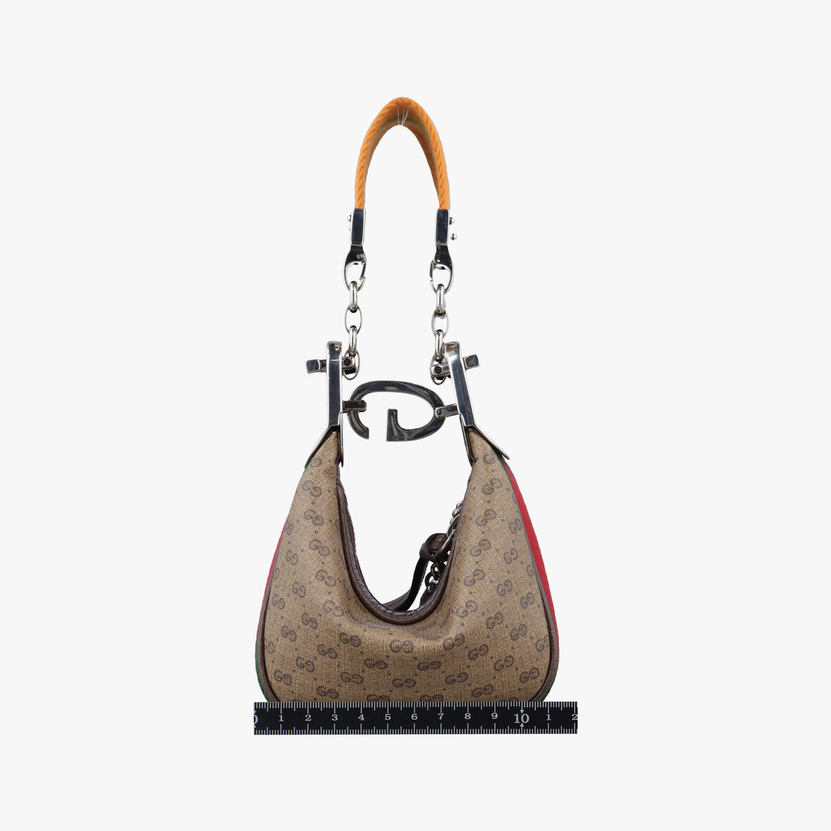Pre-owned Gucci GG Attache Mini Brown PVC coated canvas 718512 shoulderbag | stylenewstar