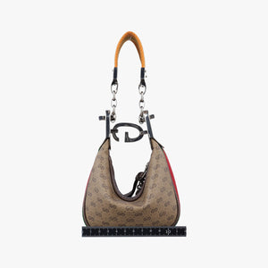 Pre-owned Gucci GG Attache Mini Brown PVC coated canvas 718512 shoulderbag | stylenewstar