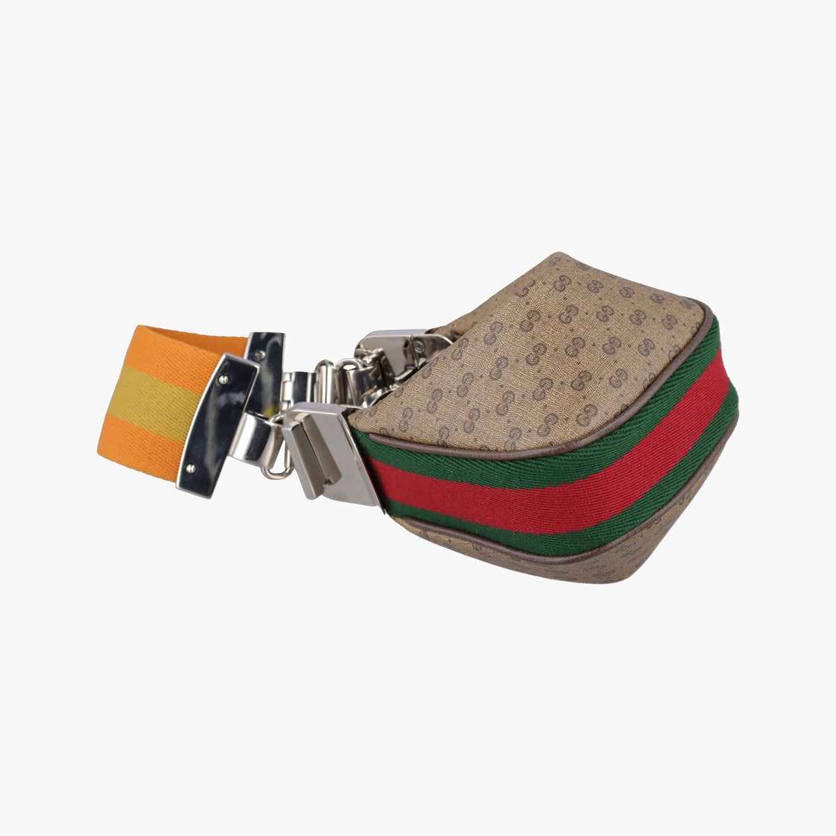 Pre-owned Gucci GG Attache Mini Brown PVC coated canvas 718512 shoulderbag | stylenewstar