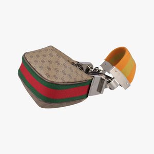 Pre-owned Gucci GG Attache Mini Brown PVC coated canvas 718512 shoulderbag | stylenewstar