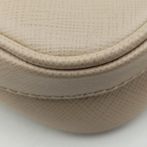 Pre-owned Prada Re-Edition 2005 Beige SAFFIANO Leather 1BH204 shoulderbag | stylenewstar