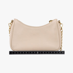 Pre-owned Prada Re-Edition 2005 Beige SAFFIANO Leather 1BH204 shoulderbag | stylenewstar