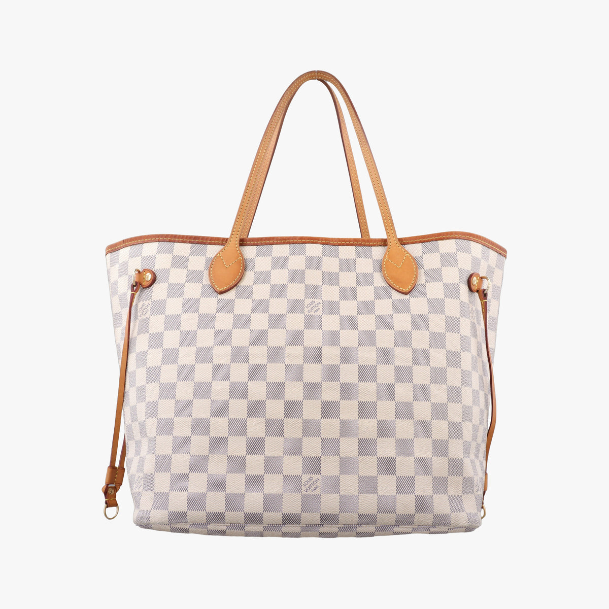 Secondhand Louis Vuitton Neverfull MM Azur Damier Canvas N51107 shoulderbag | stylenewstar