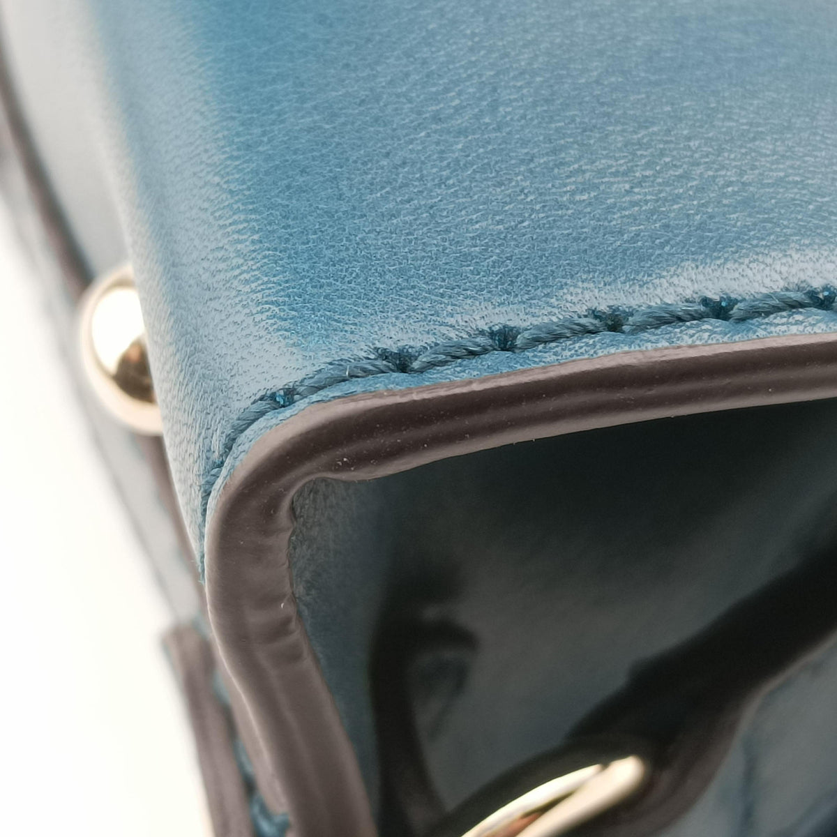 Secondhand Gucci Stirrup Green Leather 277515 shoulderbag | stylenewstar
