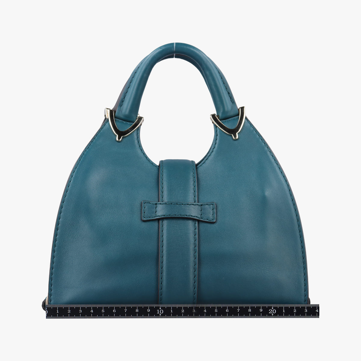 Secondhand Gucci Stirrup Green Leather 277515 shoulderbag | stylenewstar