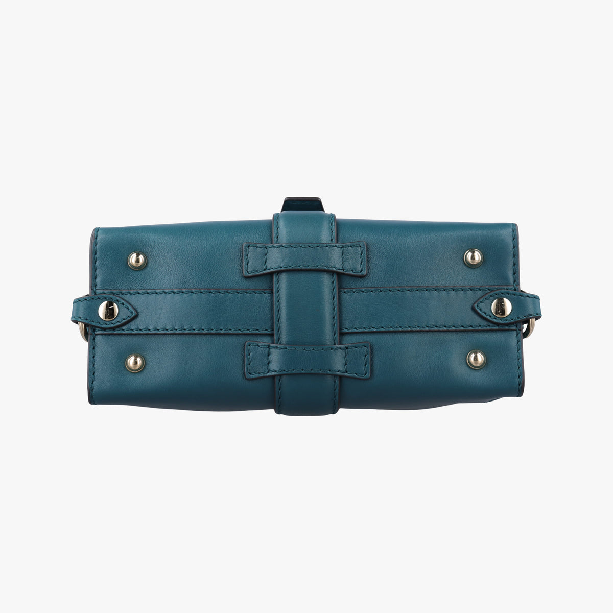 Secondhand Gucci Stirrup Green Leather 277515 shoulderbag | stylenewstar