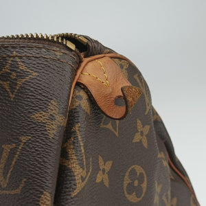Pre-owned Louis Vuitton Speedy 30 BROWN Monogram Canvas M41528 handbag | stylenewstar