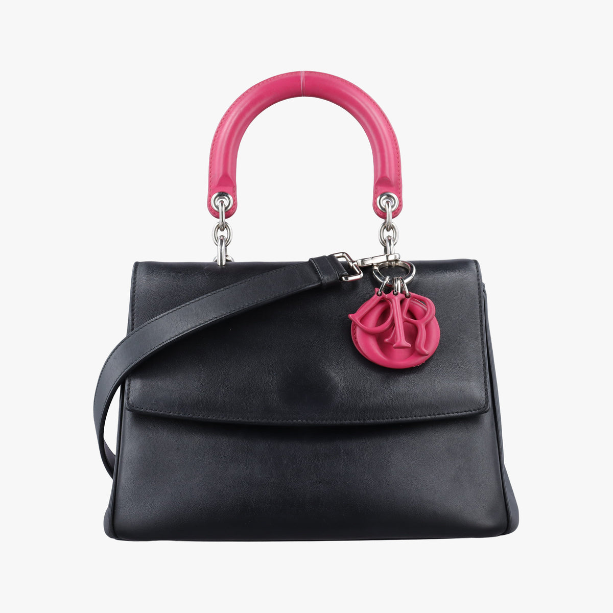Vintage Christian Dior Be Dior Black Leather  shoulderbag | stylenewstar