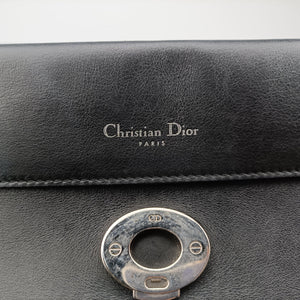 Vintage Christian Dior Be Dior Black Leather  shoulderbag | stylenewstar